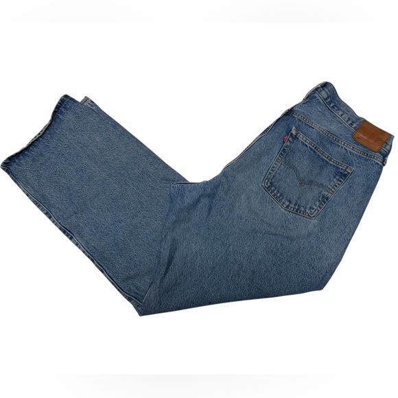 Levi’s 501 Premium Jeans Women’s 16WL High Rise Straight Leg Blue Denim